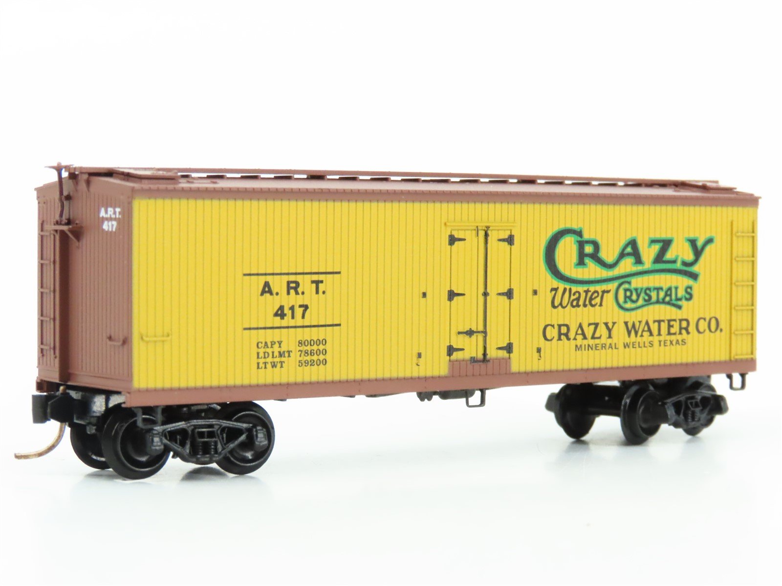 N Scale Micro-Trains MTL 49230 ART Crazy Water Crystals 40' Wood Reefer #417