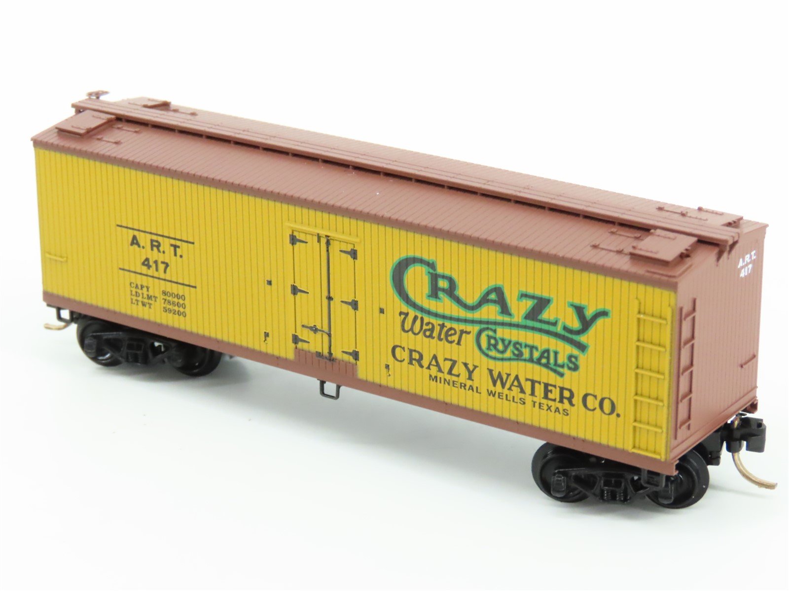 N Scale Micro-Trains MTL 49230 ART Crazy Water Crystals 40' Wood Reefer #417