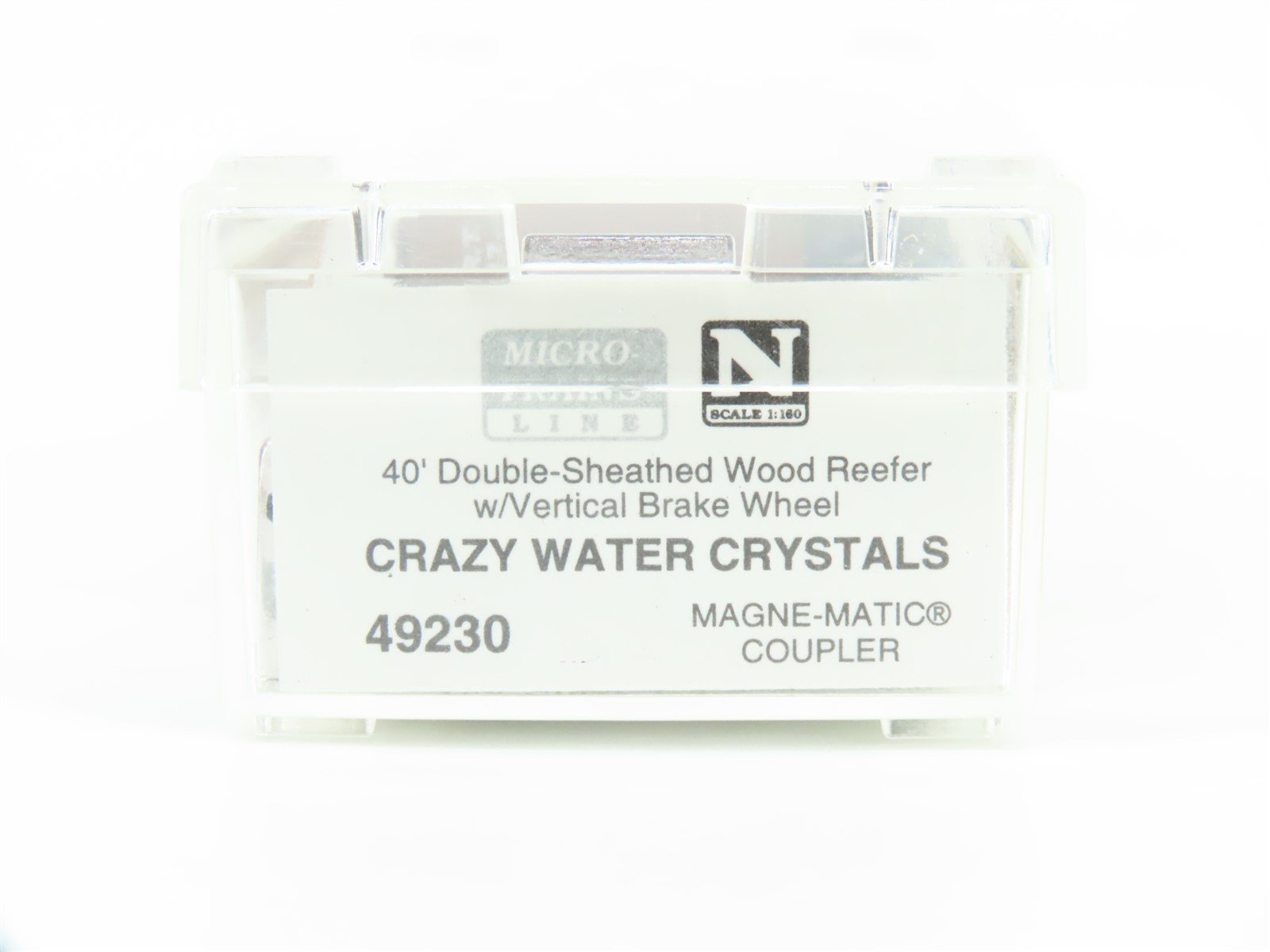 N Scale Micro-Trains MTL 49230 ART Crazy Water Crystals 40' Wood Reefer #417