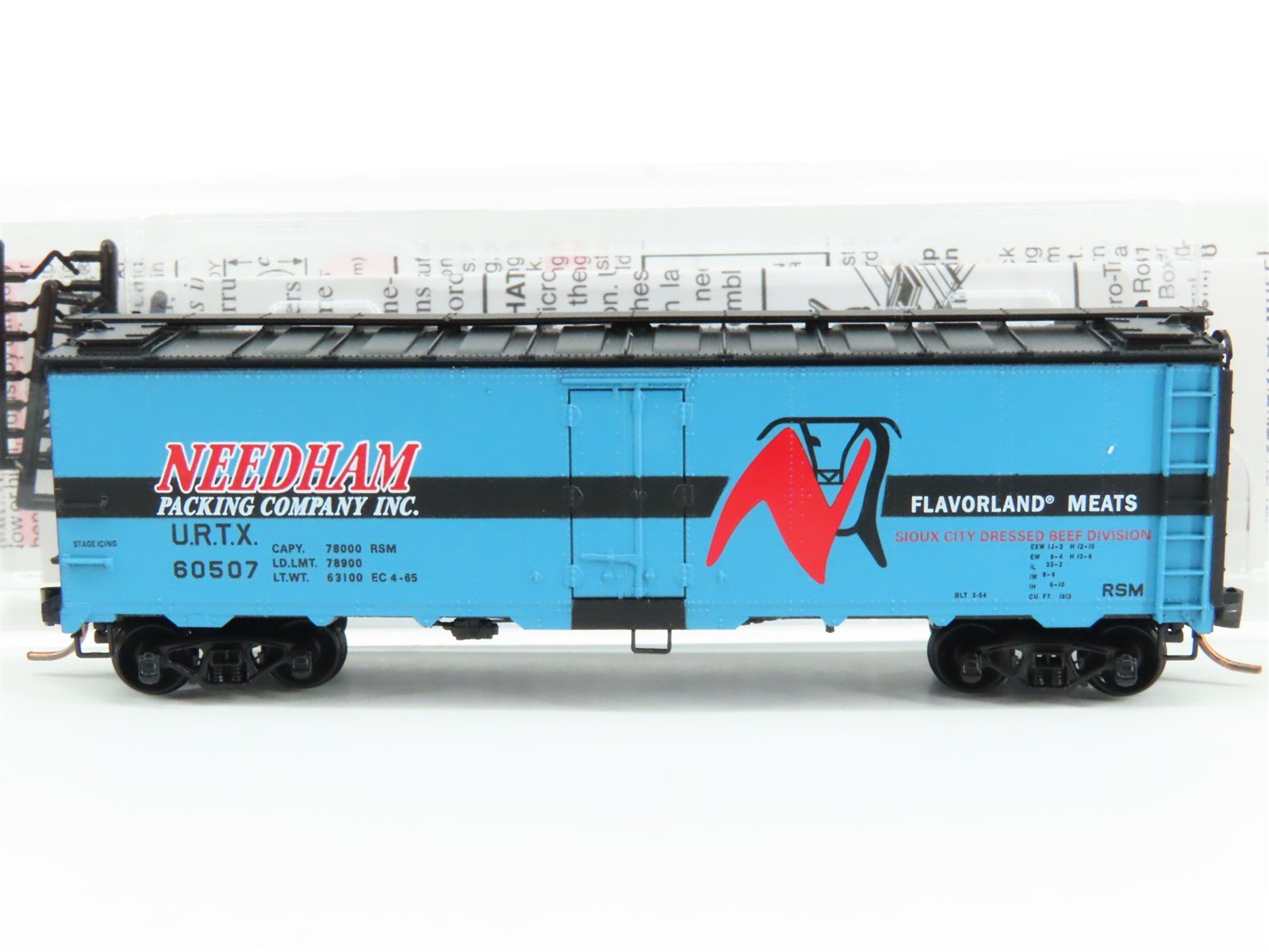 N Scale Micro-Trains MTL 05900140 URTX Needham Packing Company 40' Reefer #60507