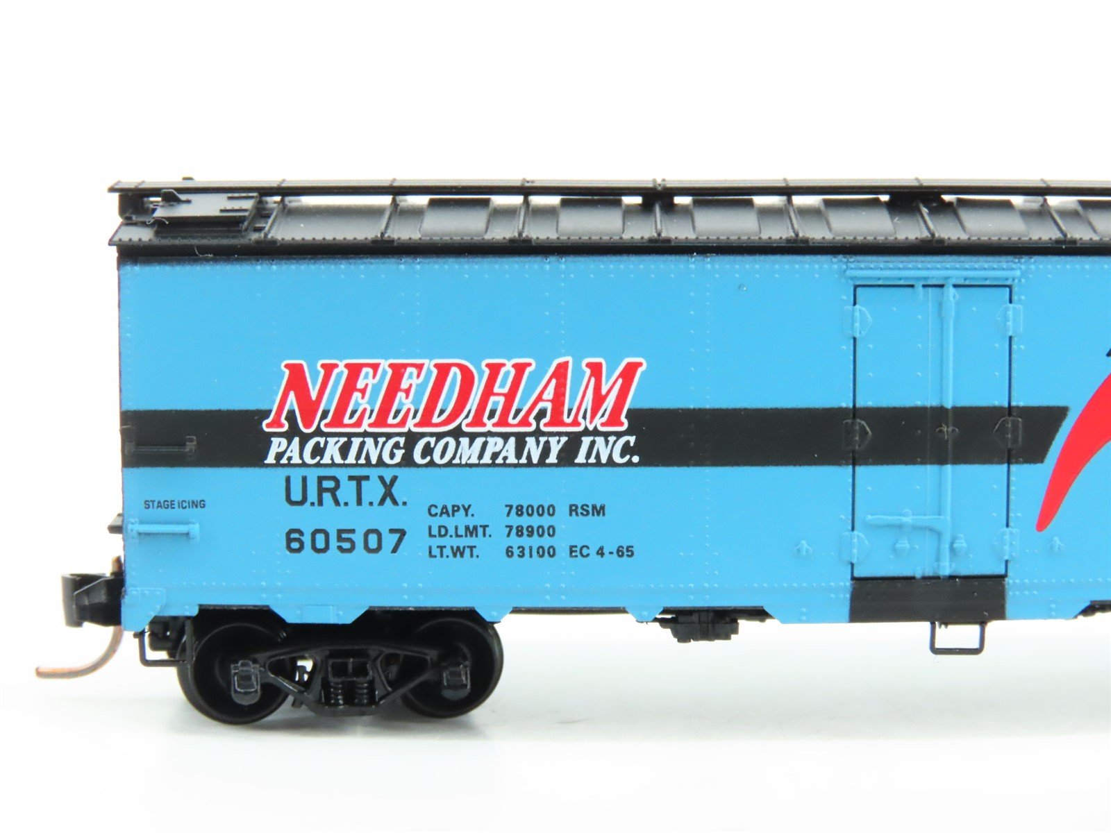 N Scale Micro-Trains MTL 05900140 URTX Needham Packing Company 40' Reefer #60507