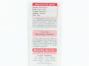 N Scale Micro-Trains MTL 05900140 URTX Needham Packing Company 40' Reefer #60507