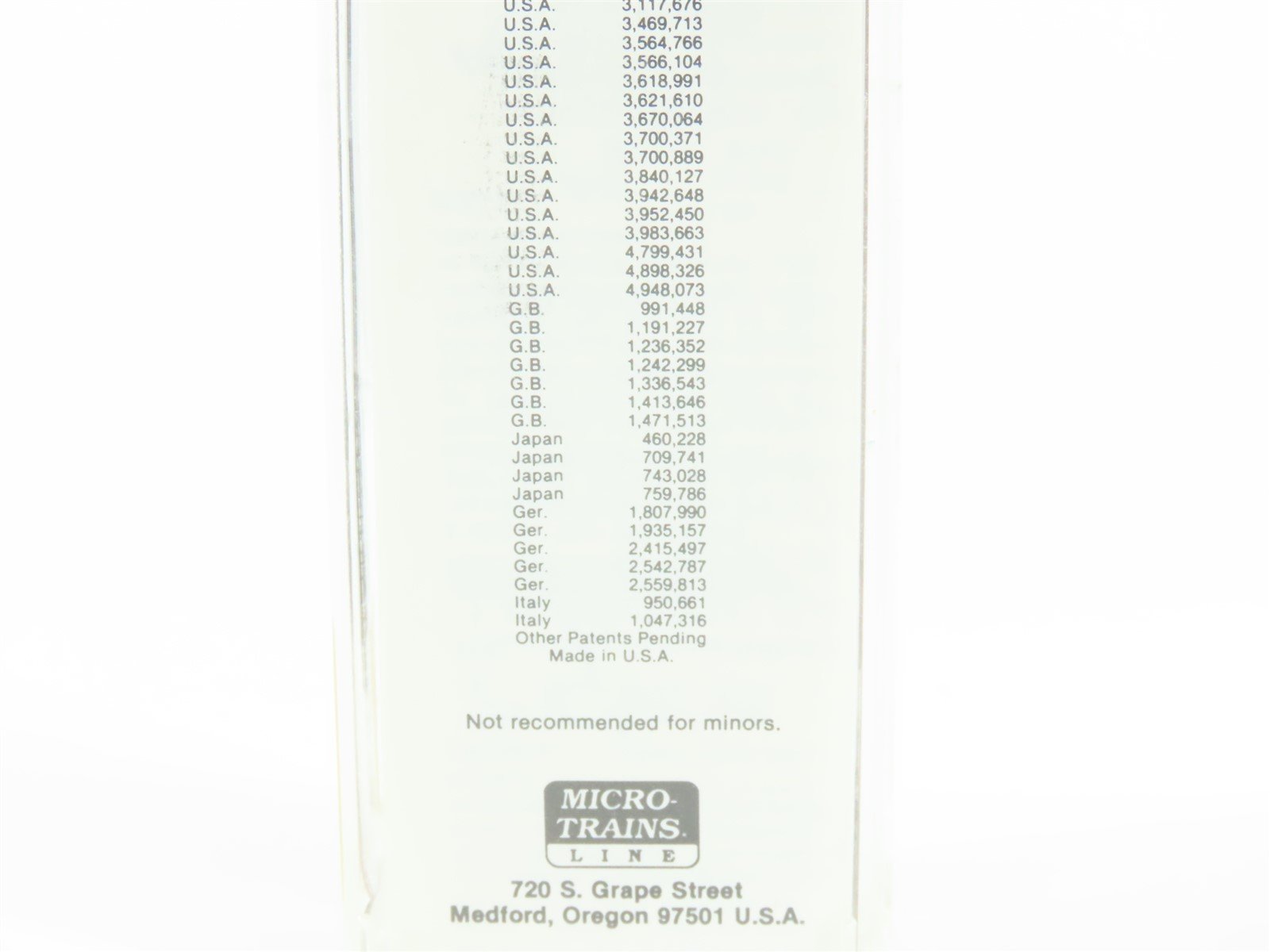 N Scale Micro-Trains MTL 49300 URTX SOO Line 40' Wood Reefer #2018