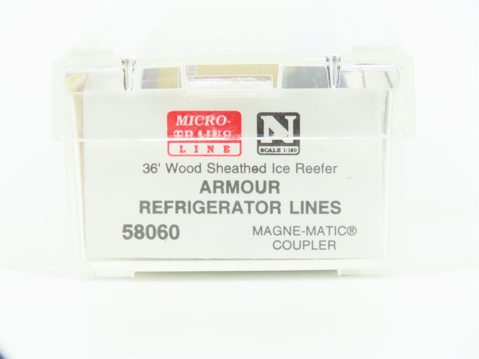 N Scale Micro-Trains MTL 58060 Armour Refrigerator Line 36' Wood Reefer #5825