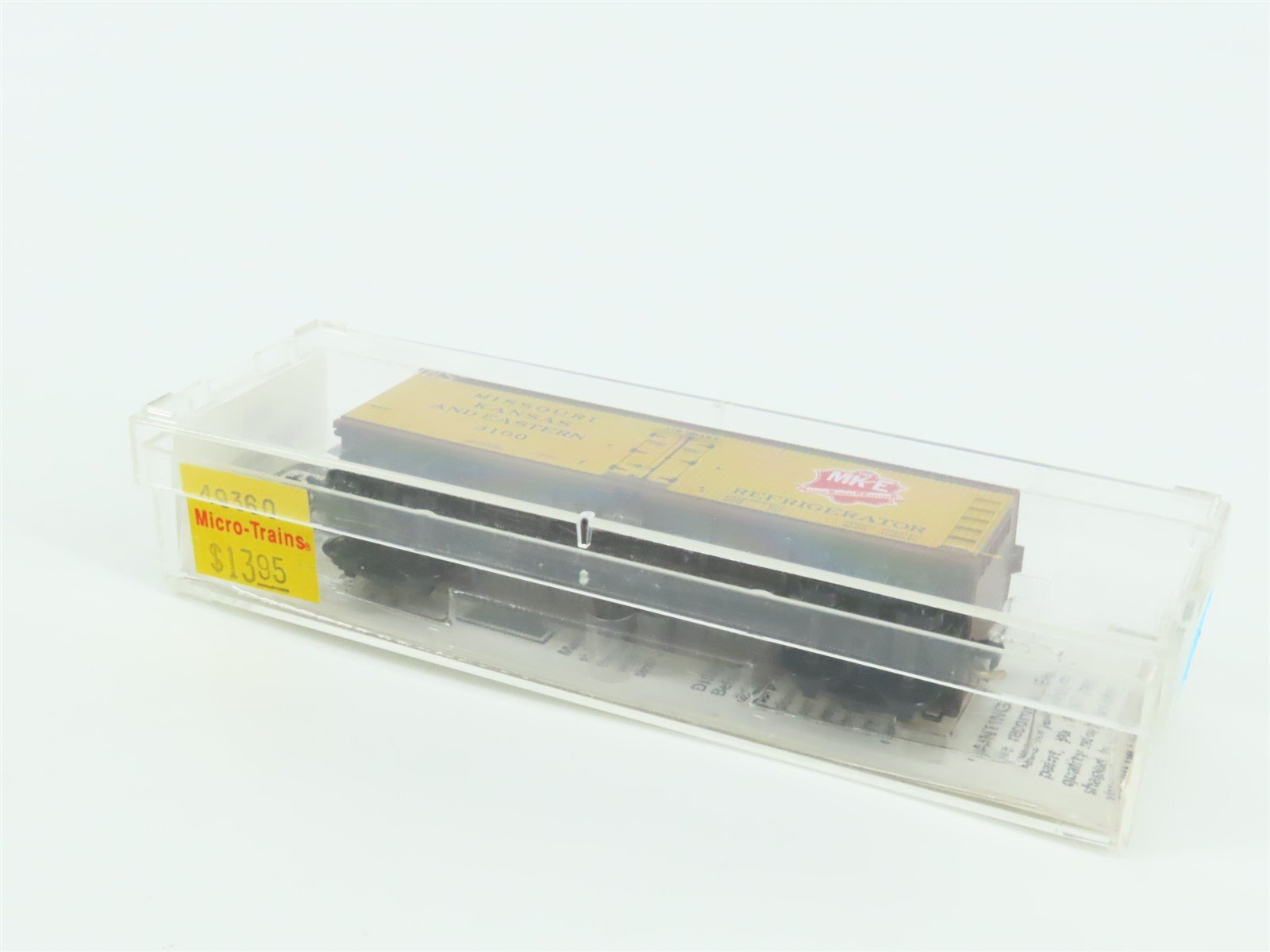 N Scale Micro-Trains MTL 49360 MK&E Missouri Kansas & Eastern 40' Reefer #3100