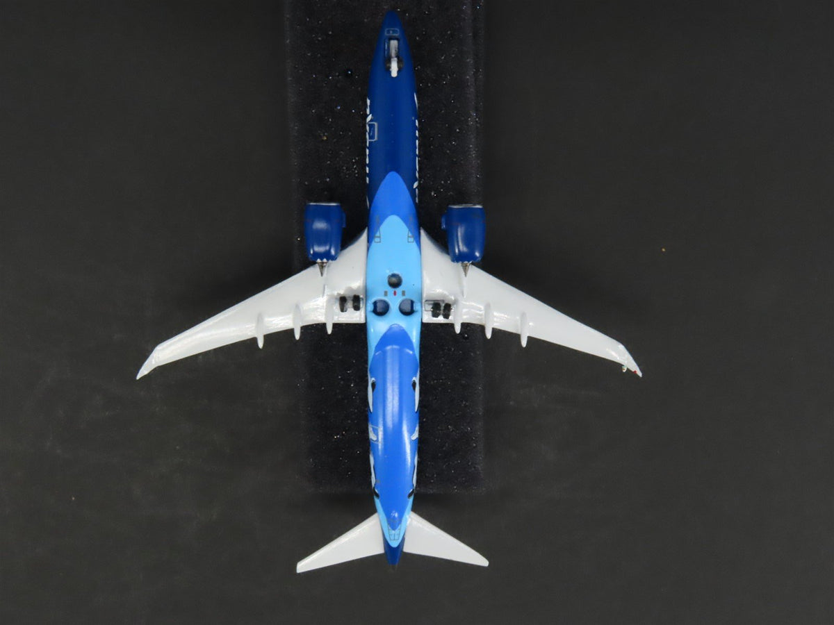 1:400 AeroClassics BBX41637 Die-Cast Alaska &quot;Orca&quot; Boeing 737MAX Airliner N932AK