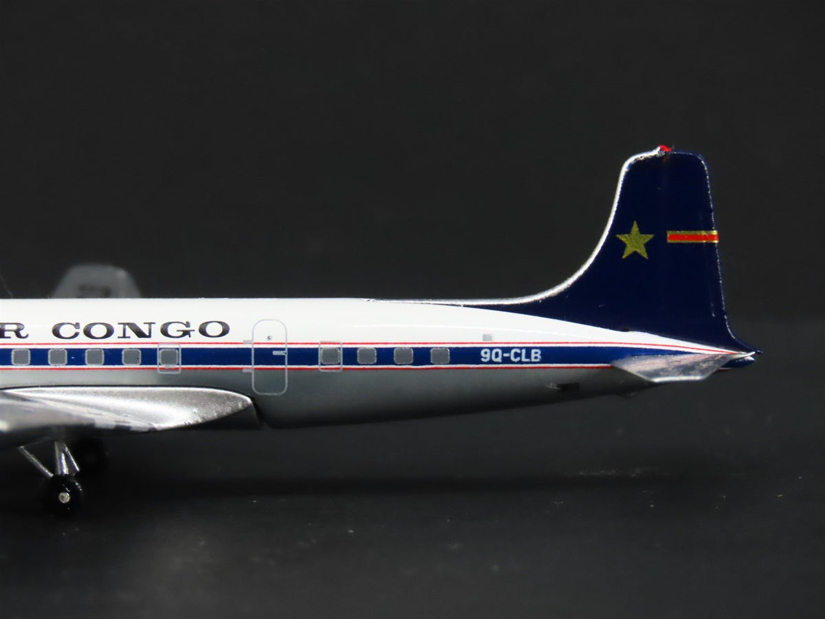 1:400 AeroClassics AC419953 Die-Cast Air Congo Douglas DC-6 Airliner 9Q-CLB