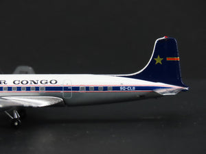 1:400 AeroClassics AC419953 Die-Cast Air Congo Douglas DC-6 Airliner 9Q-CLB