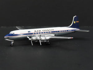 1:400 AeroClassics AC419953 Die-Cast Air Congo Douglas DC-6 Airliner 9Q-CLB