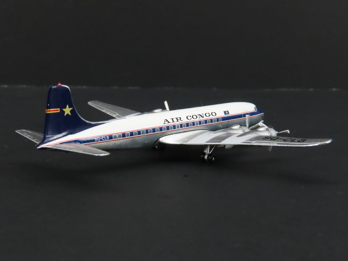 1:400 AeroClassics AC419953 Die-Cast Air Congo Douglas DC-6 Airliner 9Q-CLB