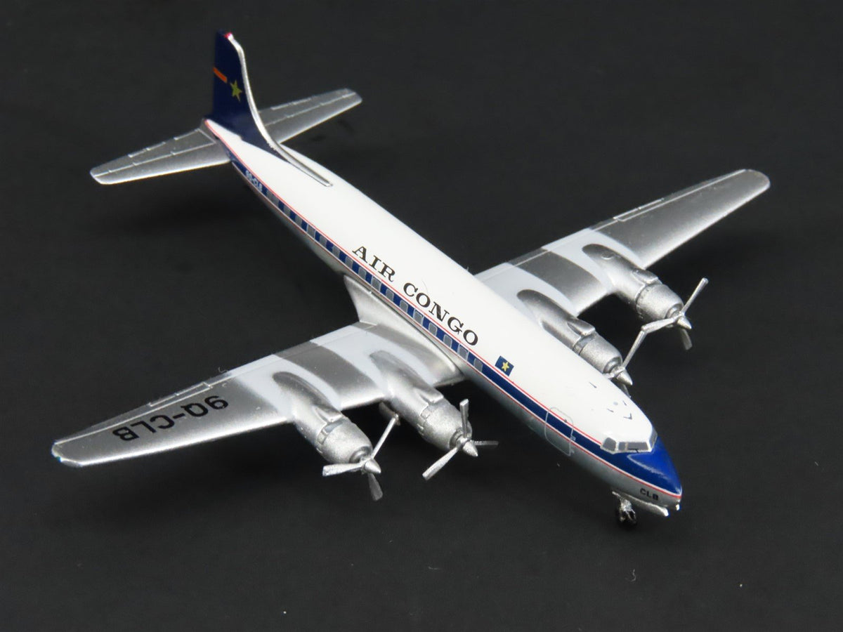 1:400 AeroClassics AC419953 Die-Cast Air Congo Douglas DC-6 Airliner 9Q-CLB