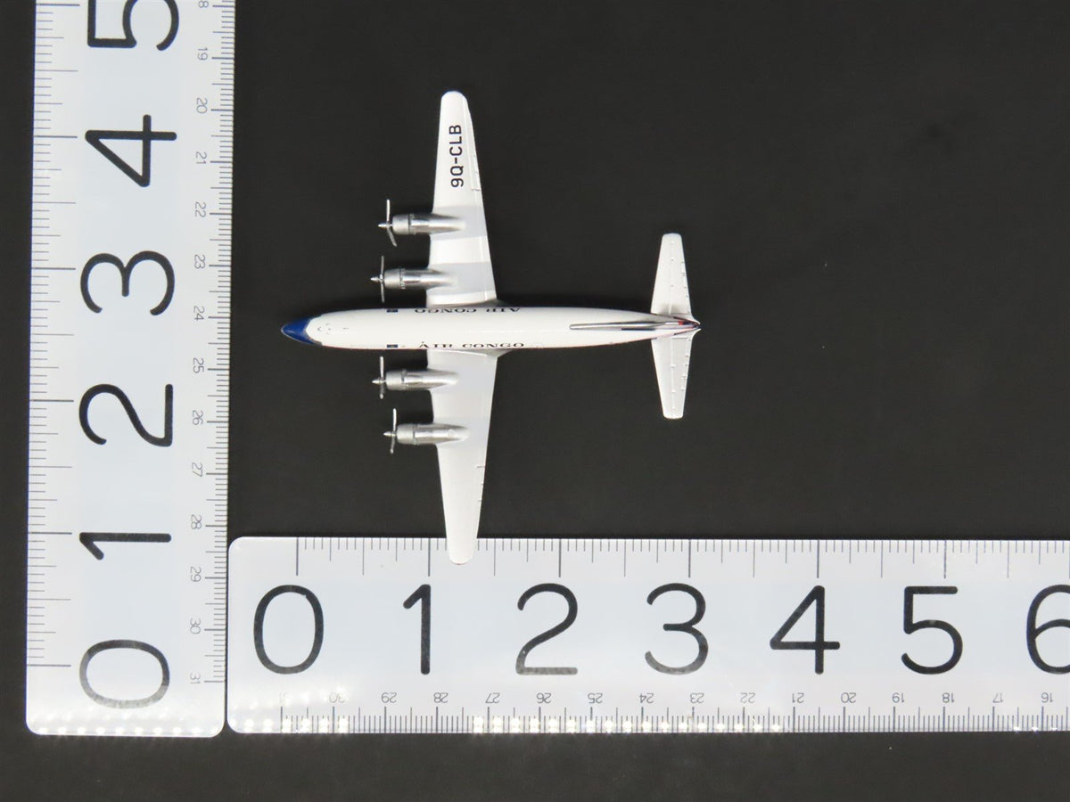 1:400 AeroClassics AC419953 Die-Cast Air Congo Douglas DC-6 Airliner 9Q-CLB