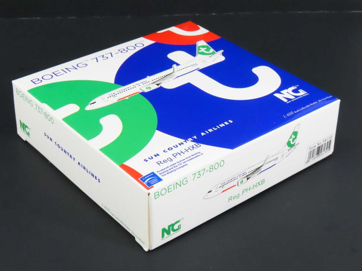 1:400 Next Generation 58130 Sun Country / Transavia 737-800 Airliner PH-HXB