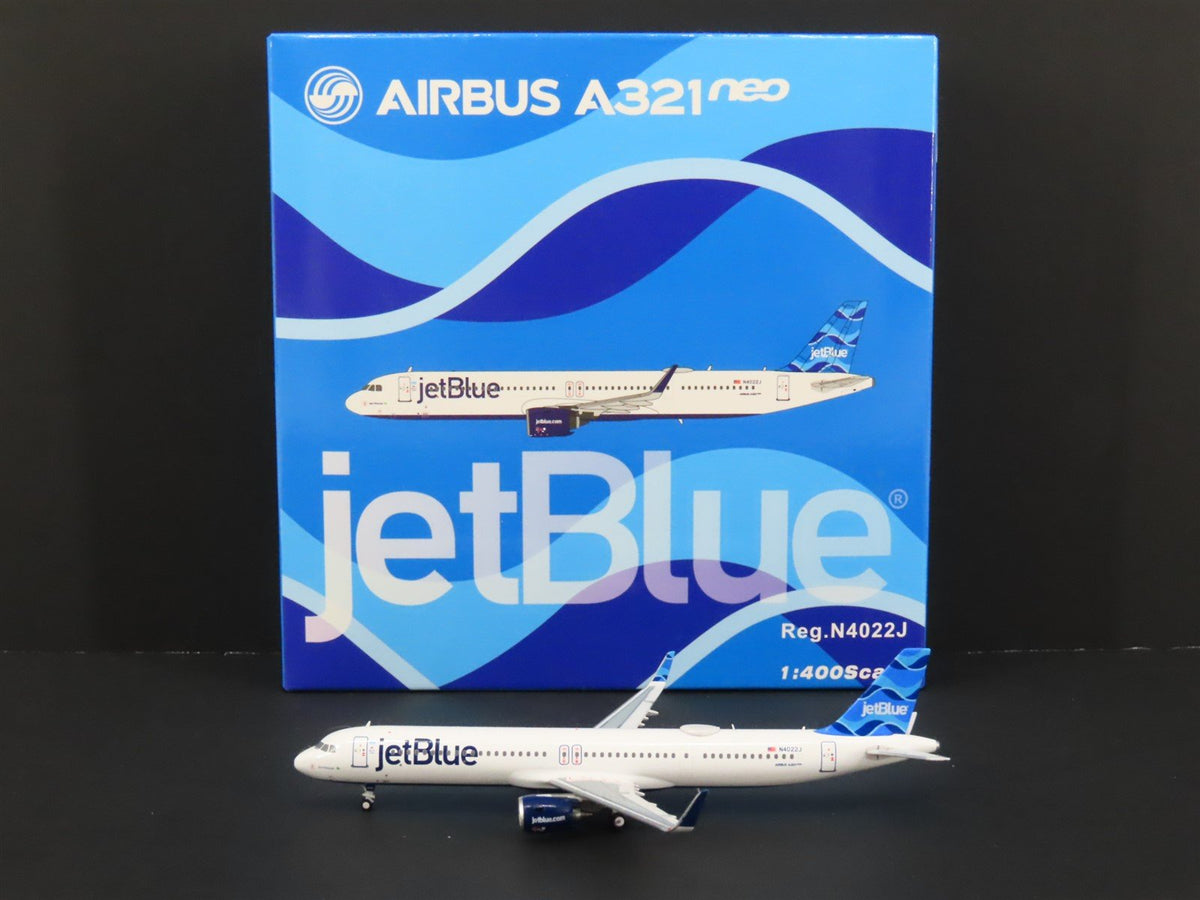 1:400 Panda Models 202135 jetBlue A321neo Airliner N4022J &quot;Joel Peterson&quot;