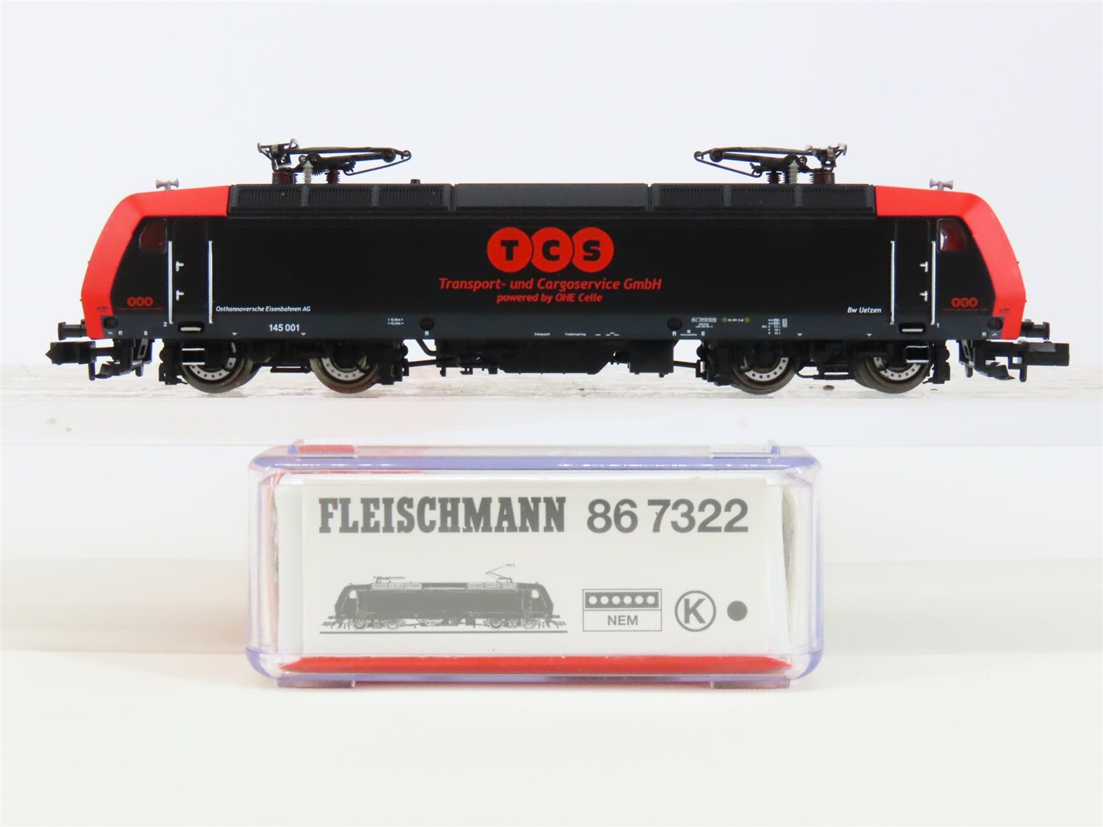 N Fleischmann 867322 TCS Transport und Cargoservice BR 145 Electric - DCC Ready