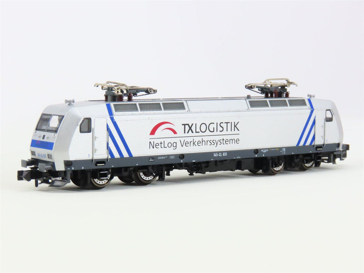 N Scale Fleischmann 827321 TX Logistik Class 145 Electric #031 - DCC Ready