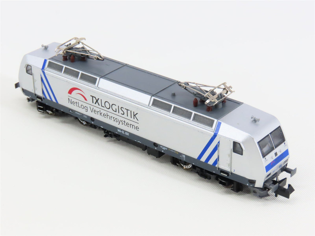 N Scale Fleischmann 827321 TX Logistik Class 145 Electric #031 - DCC Ready