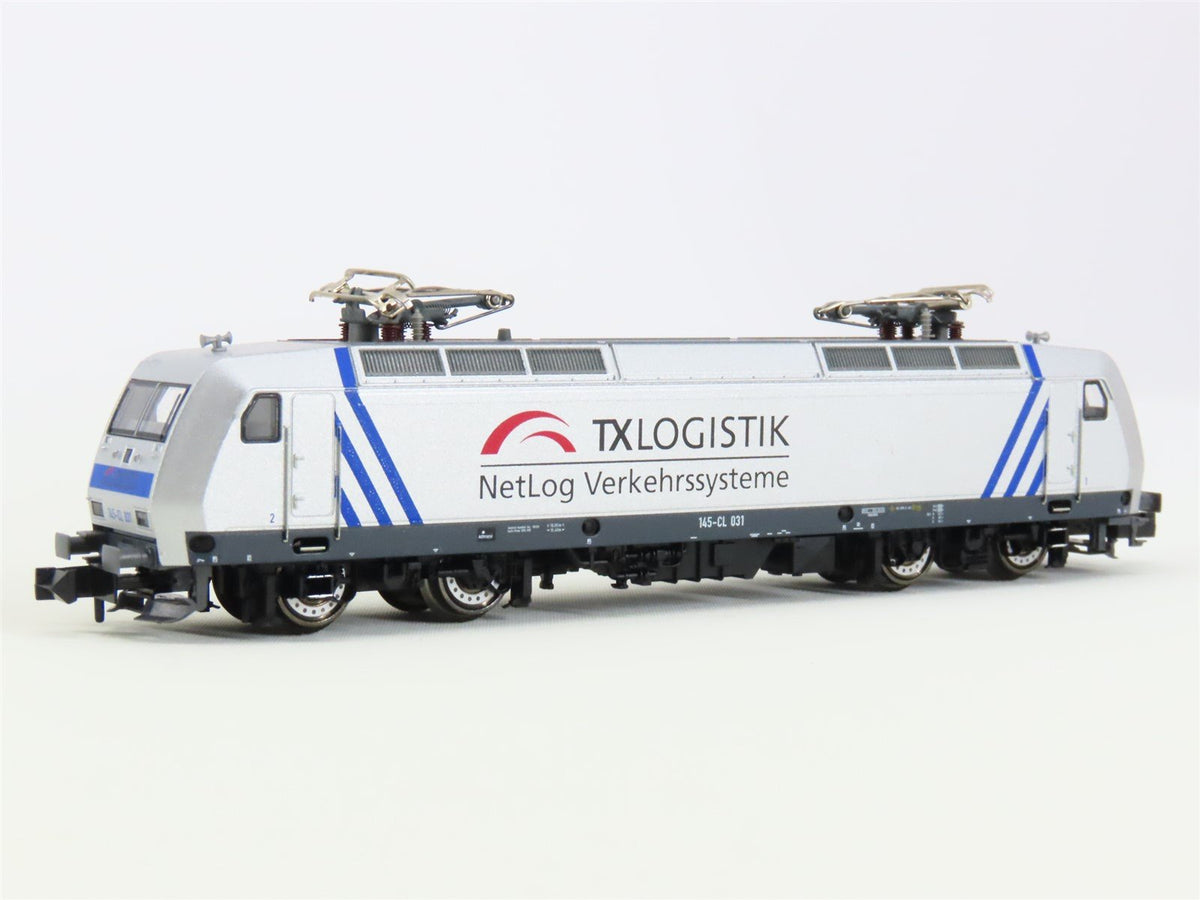 N Scale Fleischmann 827321 TX Logistik Class 145 Electric #031 - DCC Ready