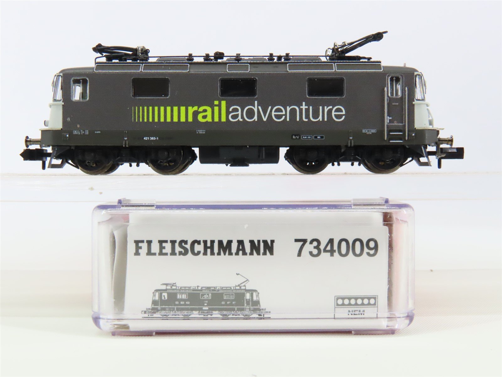 N Scale Fleischmann 734009 RailAdventure Re4/4II Electric #383-1 - DCC Ready