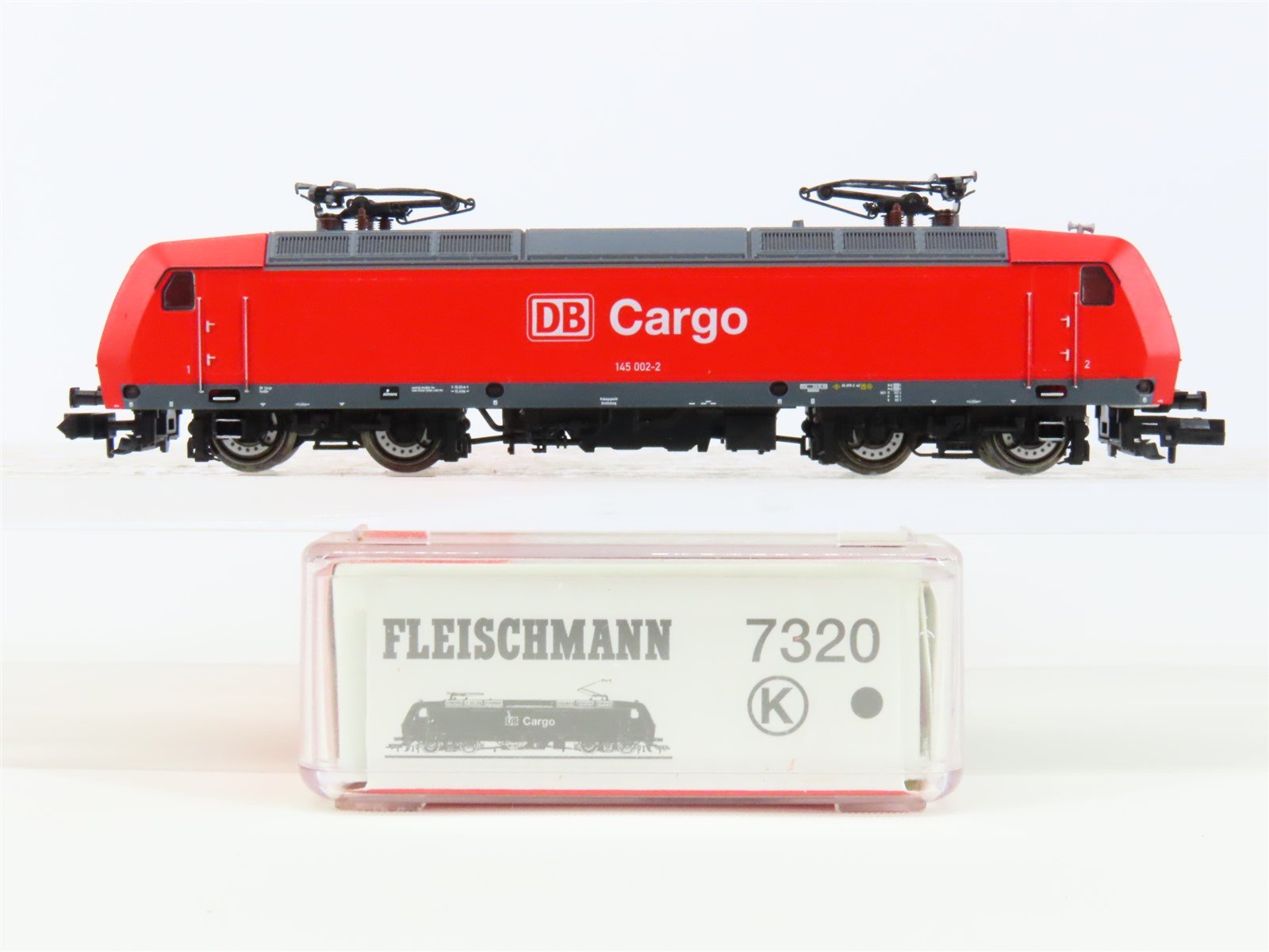 N Scale Fleischmann 7320 DB-AG German Cargo BR 146 Electric Locomotive #002-2