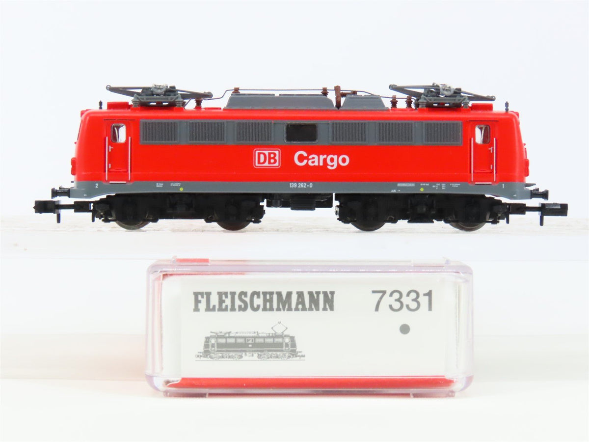 N Scale Fleischmann 7331 DB-AG German Cargo BR 139 Electric Locomotive #262-0
