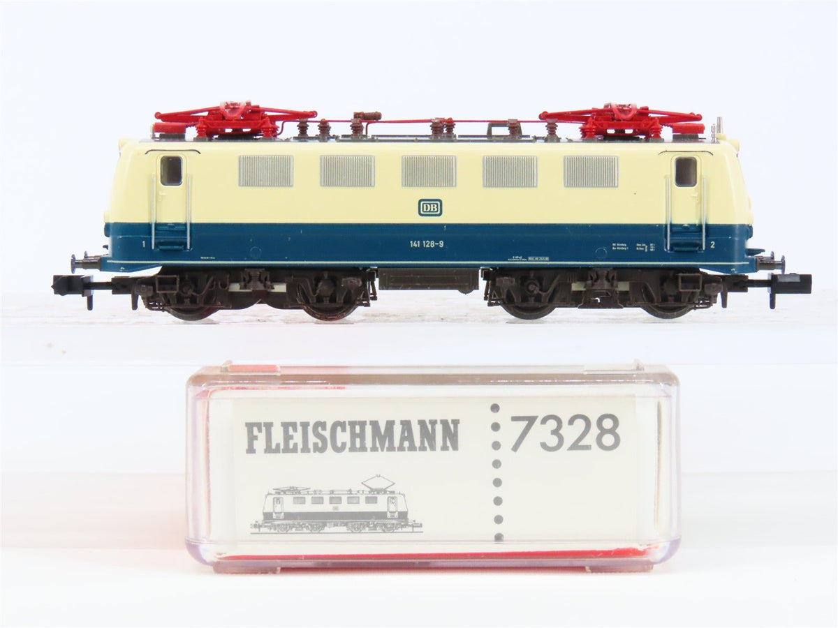 N Scale Fleischmann 7328 DB German BR 141 Electric Locomotive #128-9