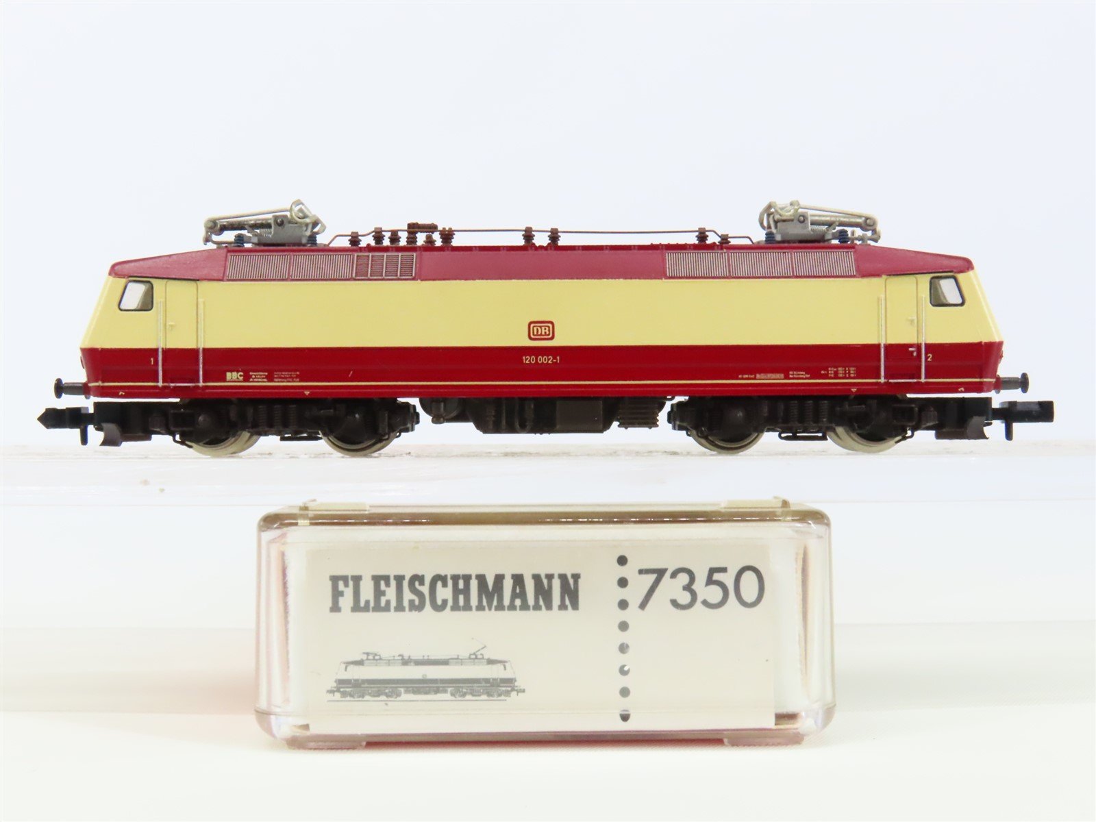 N Scale Fleischmann 7350 DB German BR 120 Electric Locomotive #002-1