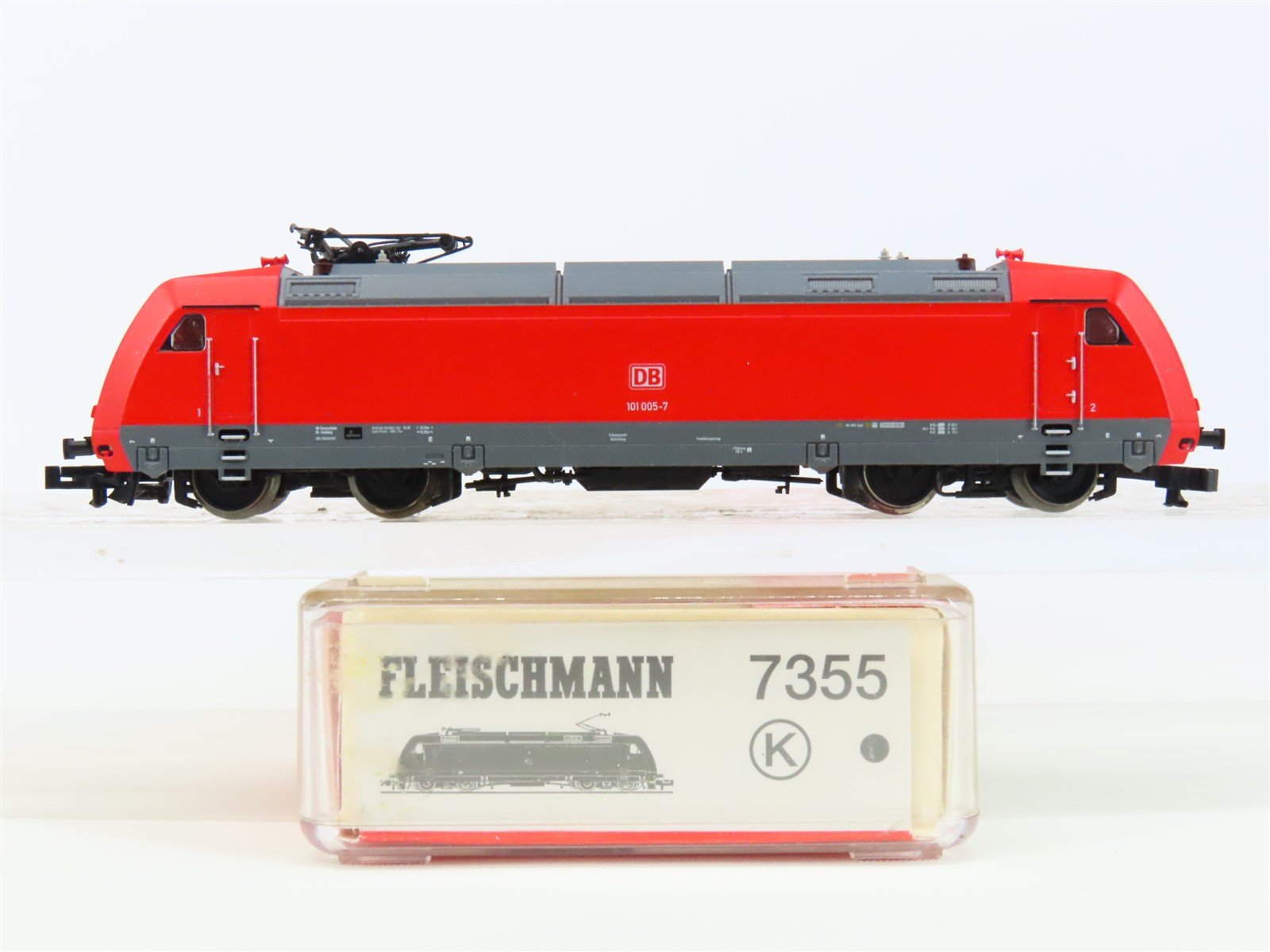 N Scale Fleischmann 7355 DB-AG German BR 101 Electric Locomotive #005-7