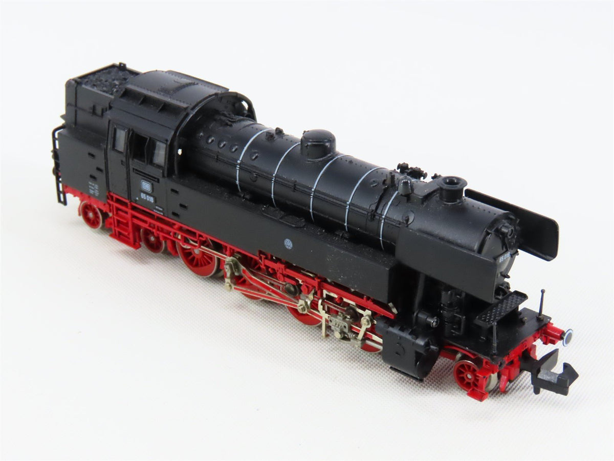 N Scale Fleischmann 7065 DB German 2-8-4T BR 65 Steam Tank Locomotive #018
