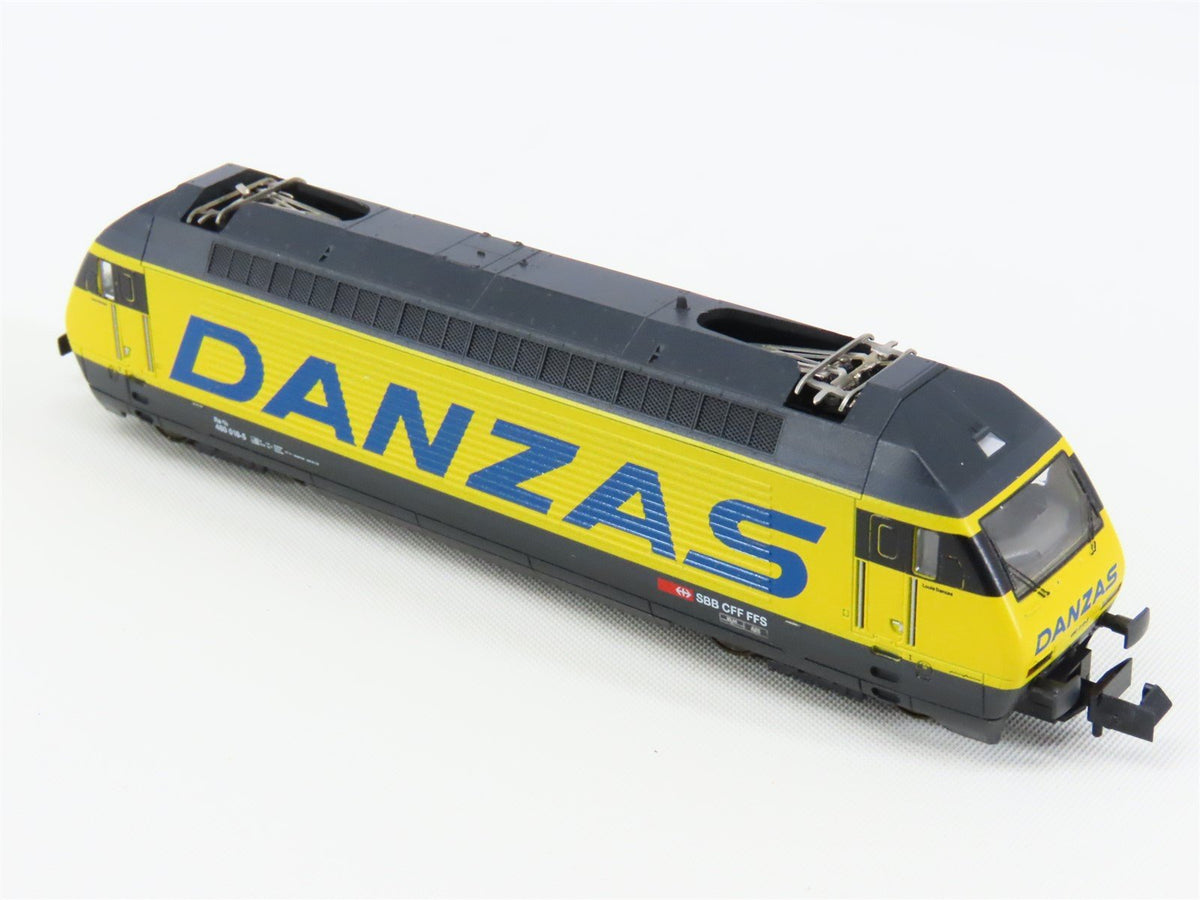 N Minitrix 12688 SBB CFF FFS Swiss DANZAS Re460 Electric #018-5 - DCC Ready