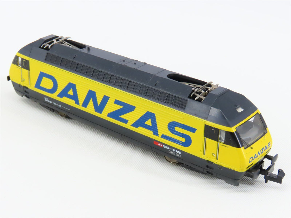 N Minitrix 12688 SBB CFF FFS Swiss DANZAS Re460 Electric #018-5 - DCC Ready