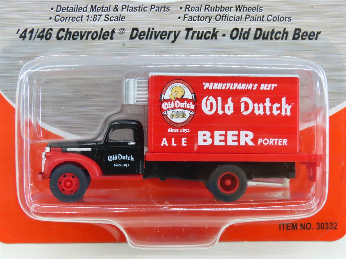 HO Scale CMW Mini Metals 30332 &#39;41/46 Chevrolet Delivery Truck - Old Dutch Beer