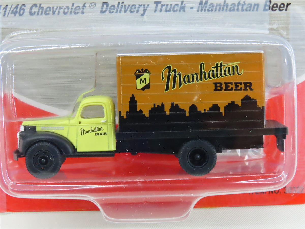 HO Scale CMW Mini Metals 30322 &#39;41/46 Chevrolet Delivery Truck - Manhattan Beer