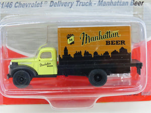 HO Scale CMW Mini Metals 30322 '41/46 Chevrolet Delivery Truck - Manhattan Beer