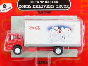 HO Athearn 8205 Coca Cola Series I Ford 'C' Series Delivery Truck 