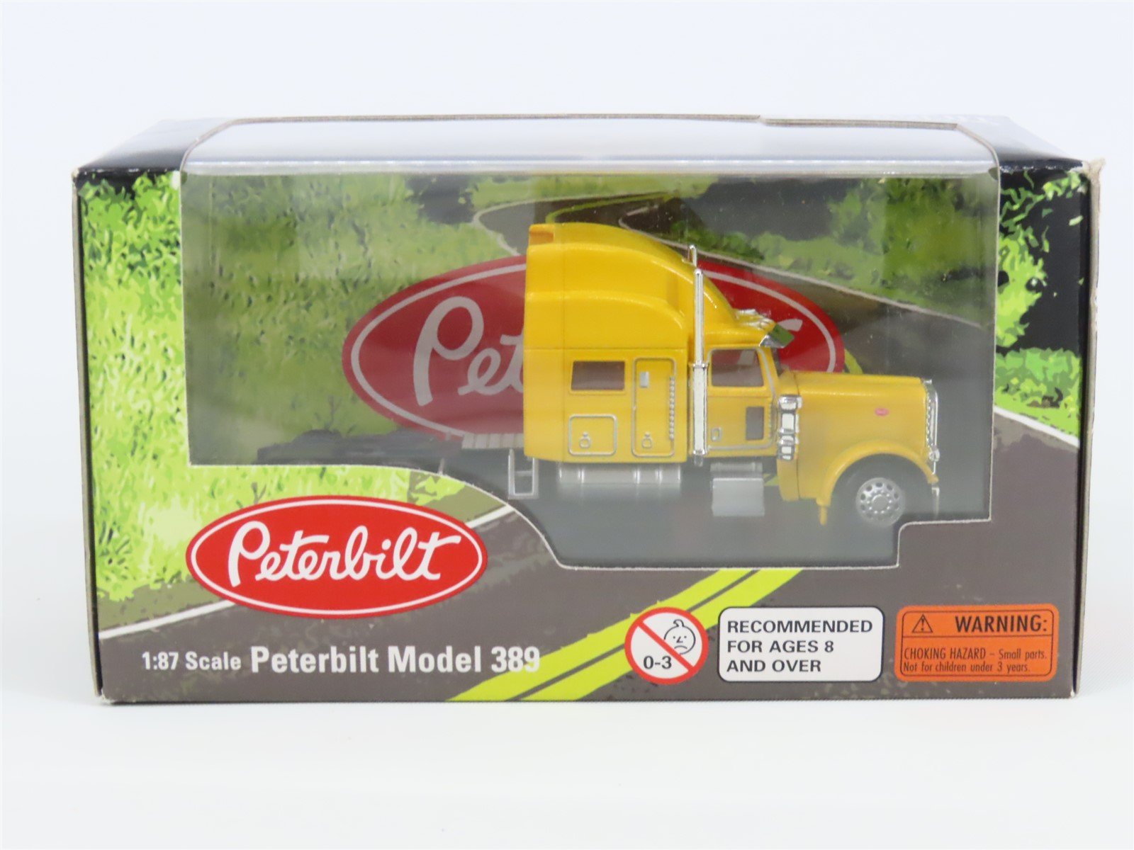 HO Scale Norscot Scale Models 61106 Peterbilt Model 389 Tractor - Yellow