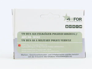 HO Scale Marklin 4MFOR 18702 VW Volkswagen Military Police Bus