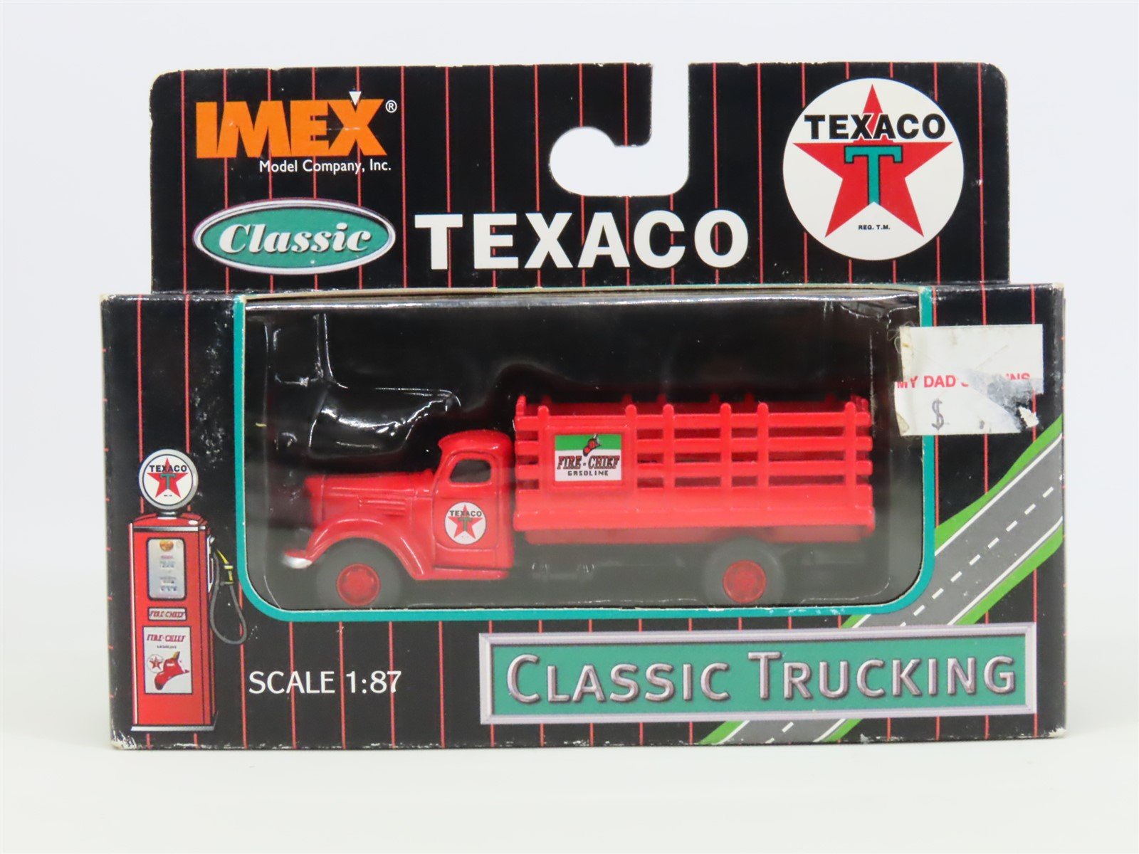 HO Scale IMEX Classic Trucking 870167 Die-Cast Texaco Fire Chief Truck
