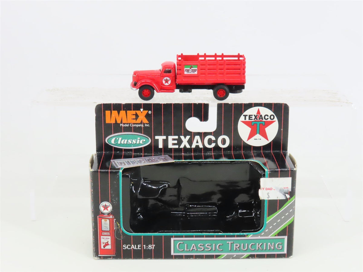 HO Scale IMEX Classic Trucking 870167 Die-Cast Texaco Fire Chief Truck