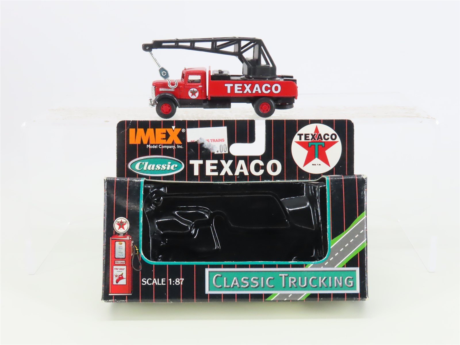 HO Scale IMEX Classic Trucking 870170 Die-Cast Texaco Tow Truck