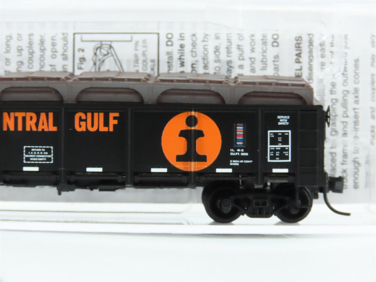 N Scale Micro-Trains MTL 08300140 ICG Illinois Central Gulf 40&#39; Gondola #220220