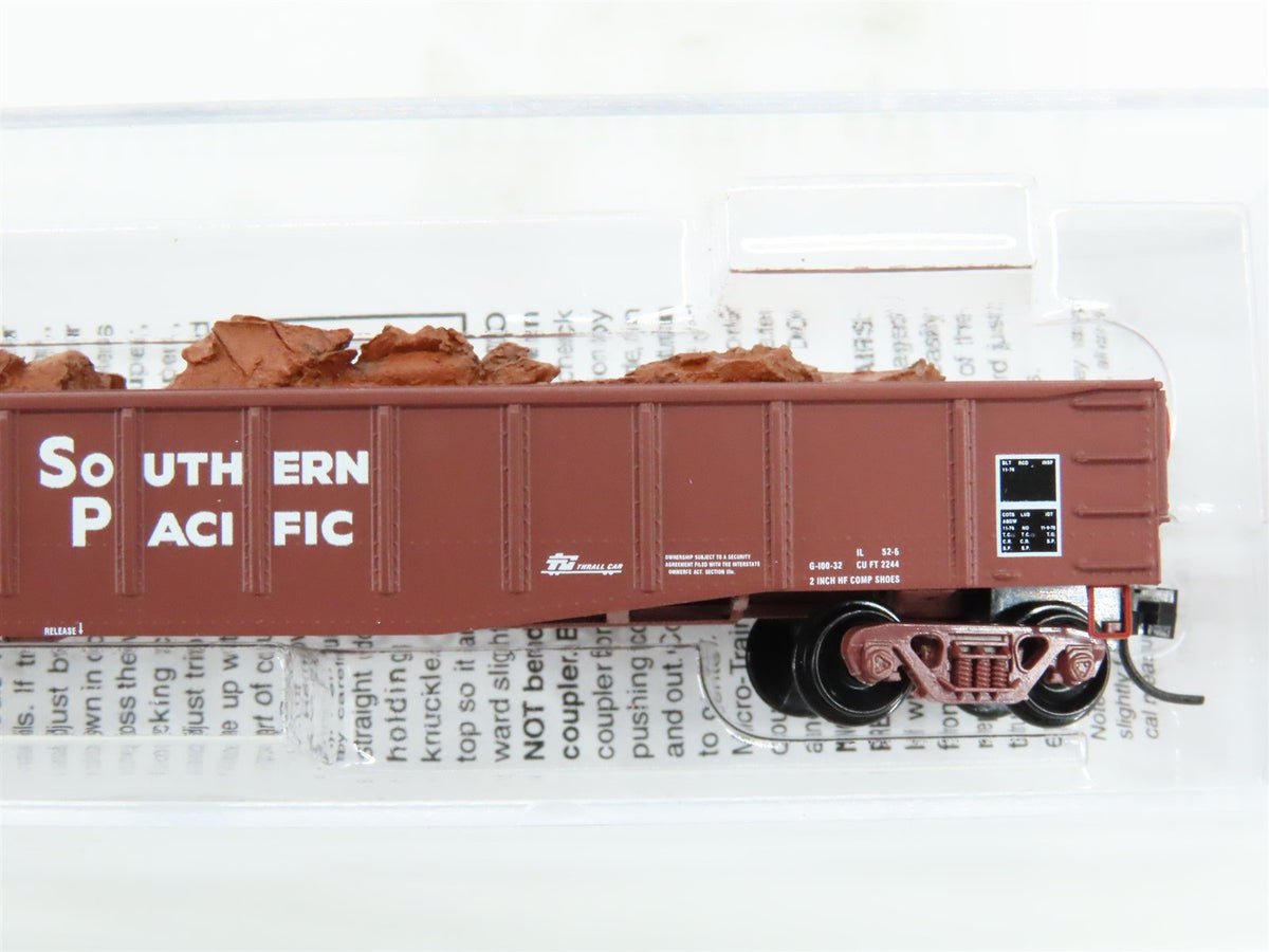 N Scale Micro-Trains MTL 10500381 SP Southern Pacific 50&#39; Gondola #323141