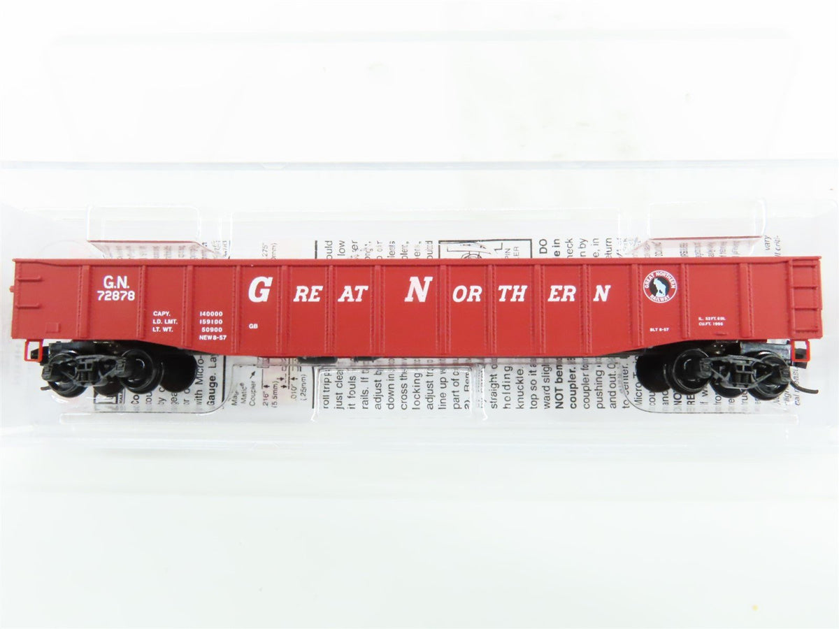 N Scale Micro-Trains MTL 10500541 GN Great Northern Railway 50&#39; Gondola #72878