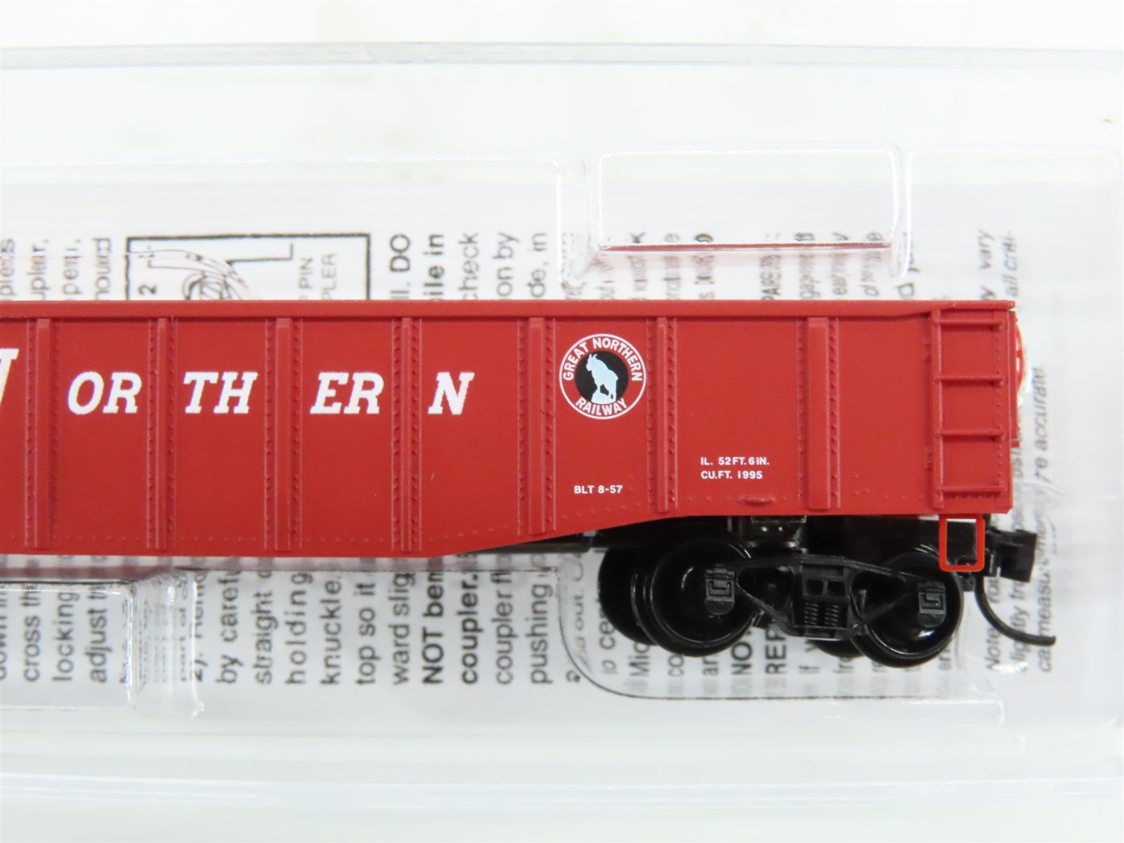 N Scale Micro-Trains MTL 10500541 GN Great Northern Railway 50' Gondola #72878