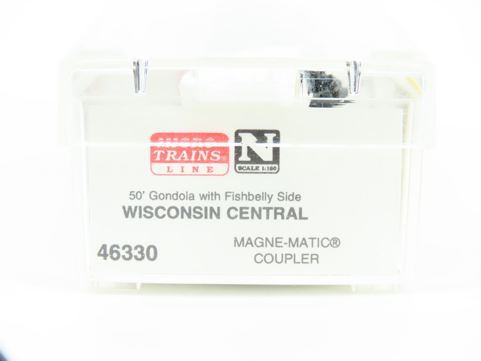 N Scale Micro-Trains MTL 46330 WC Wisconsin Central 50' Open Gondola #55169