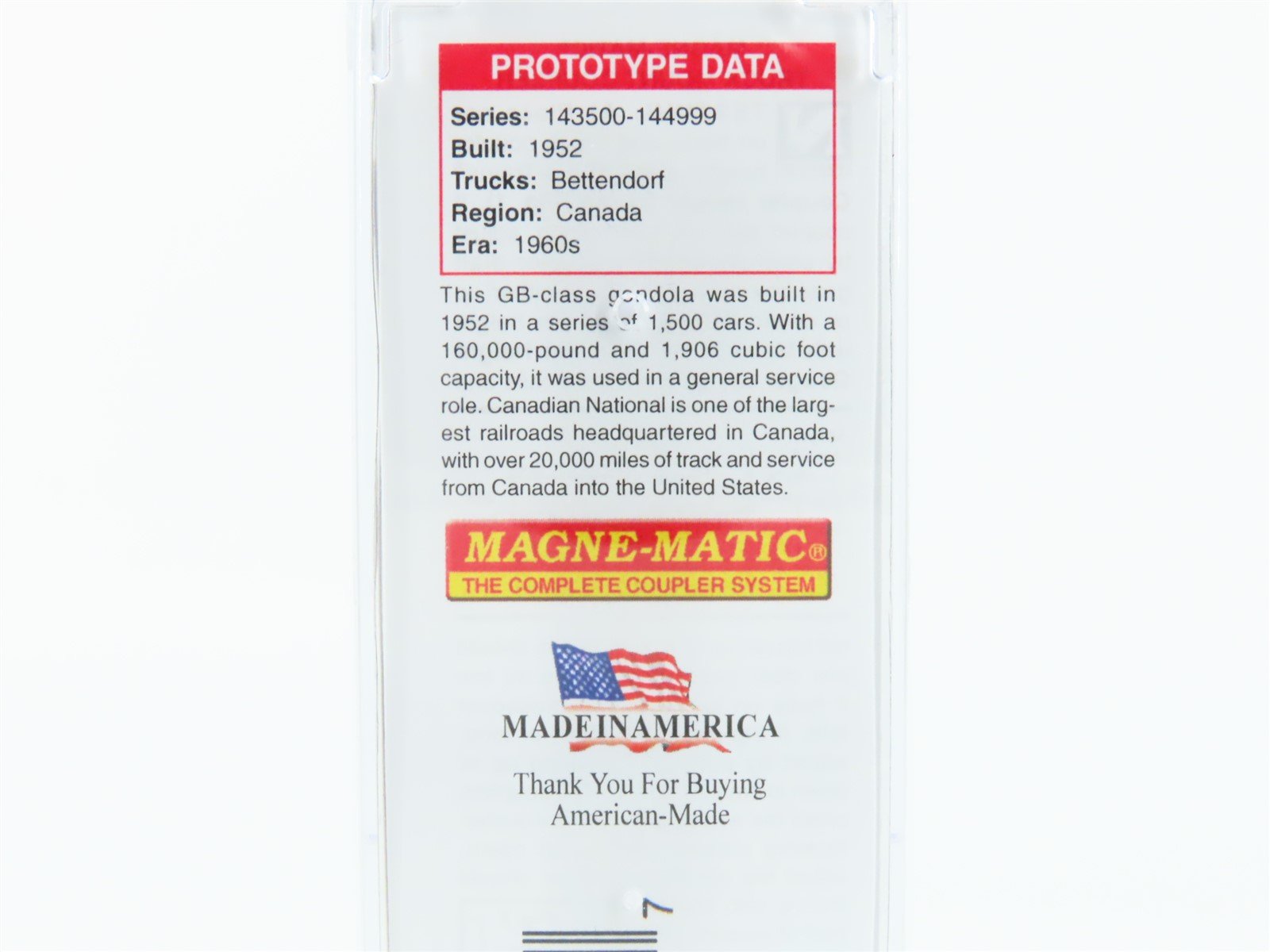 N Scale Micro-Trains MTL 04600470 CN Canadian National 50' Open Gondola #143722