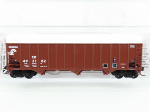 N Scale Micro-Trains MTL 10800410 CR Conrail 3-Bay Covered Hopper #492182