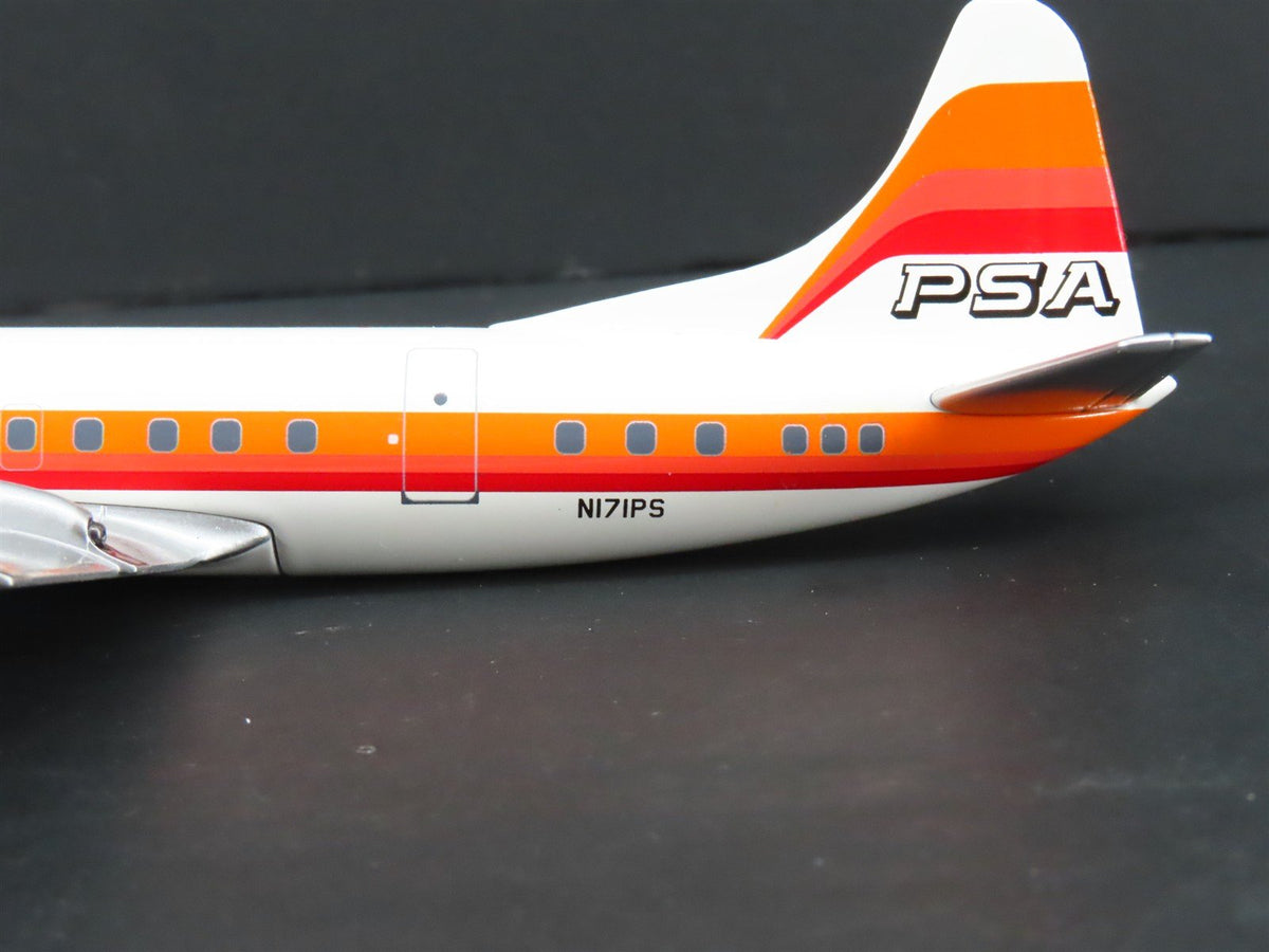 1:200 Hobby Master HL1012 Die-Cast Pacific Southwest Air L-188 Electra Airliner