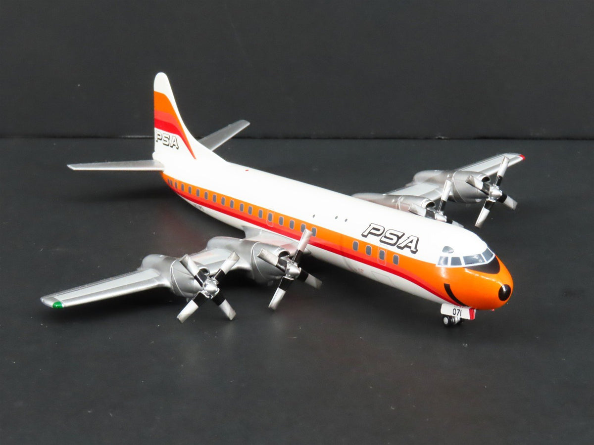 1:200 Hobby Master HL1012 Die-Cast Pacific Southwest Air L-188 Electra Airliner