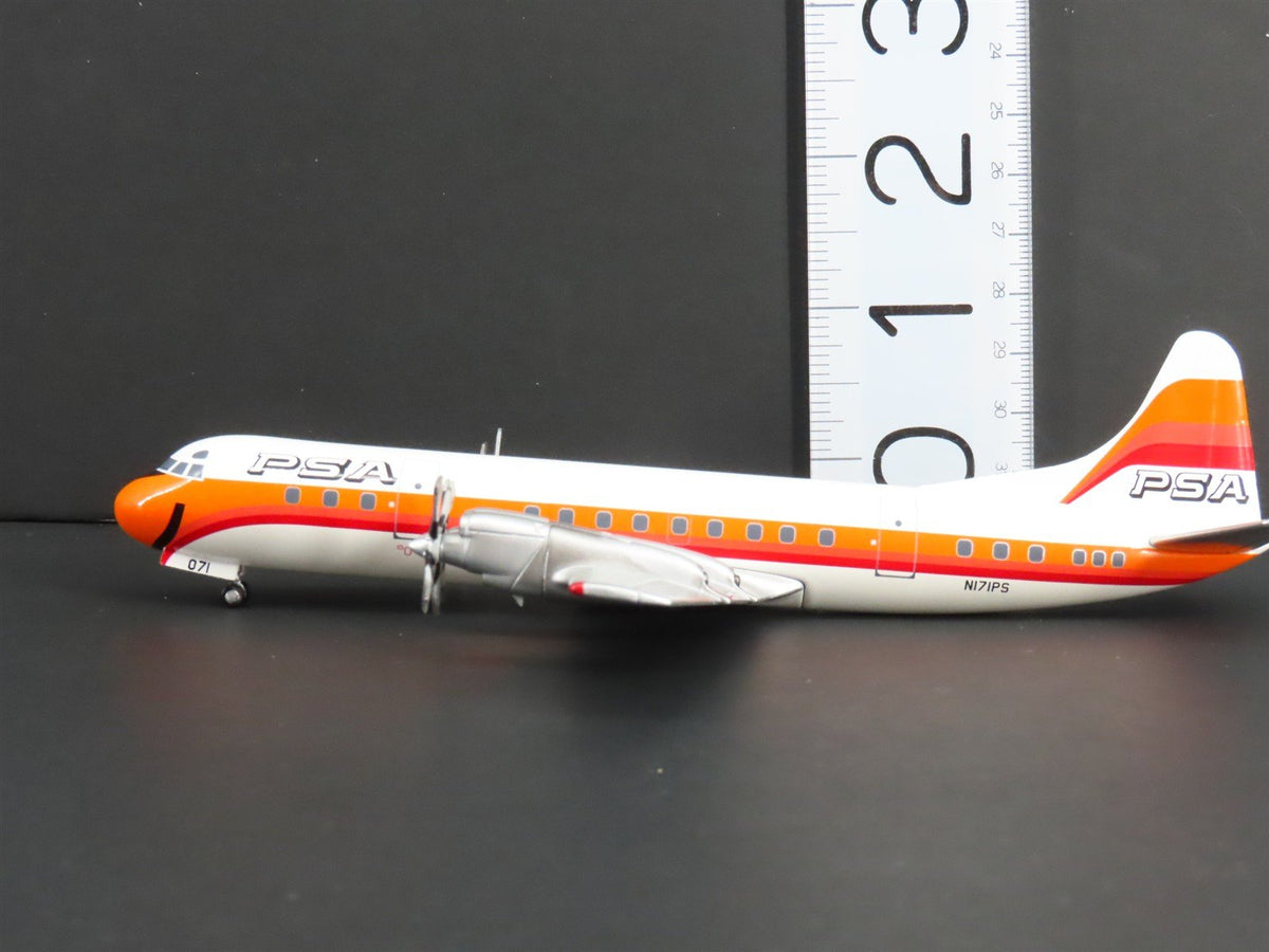 1:200 Hobby Master HL1012 Die-Cast Pacific Southwest Air L-188 Electra Airliner